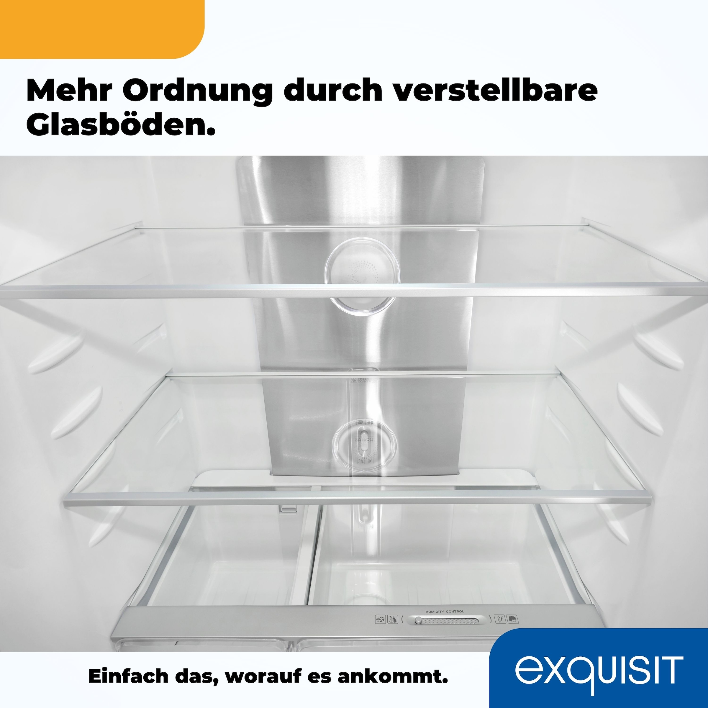 exquisit Multi Door »MD425-150-040C inoxlook«