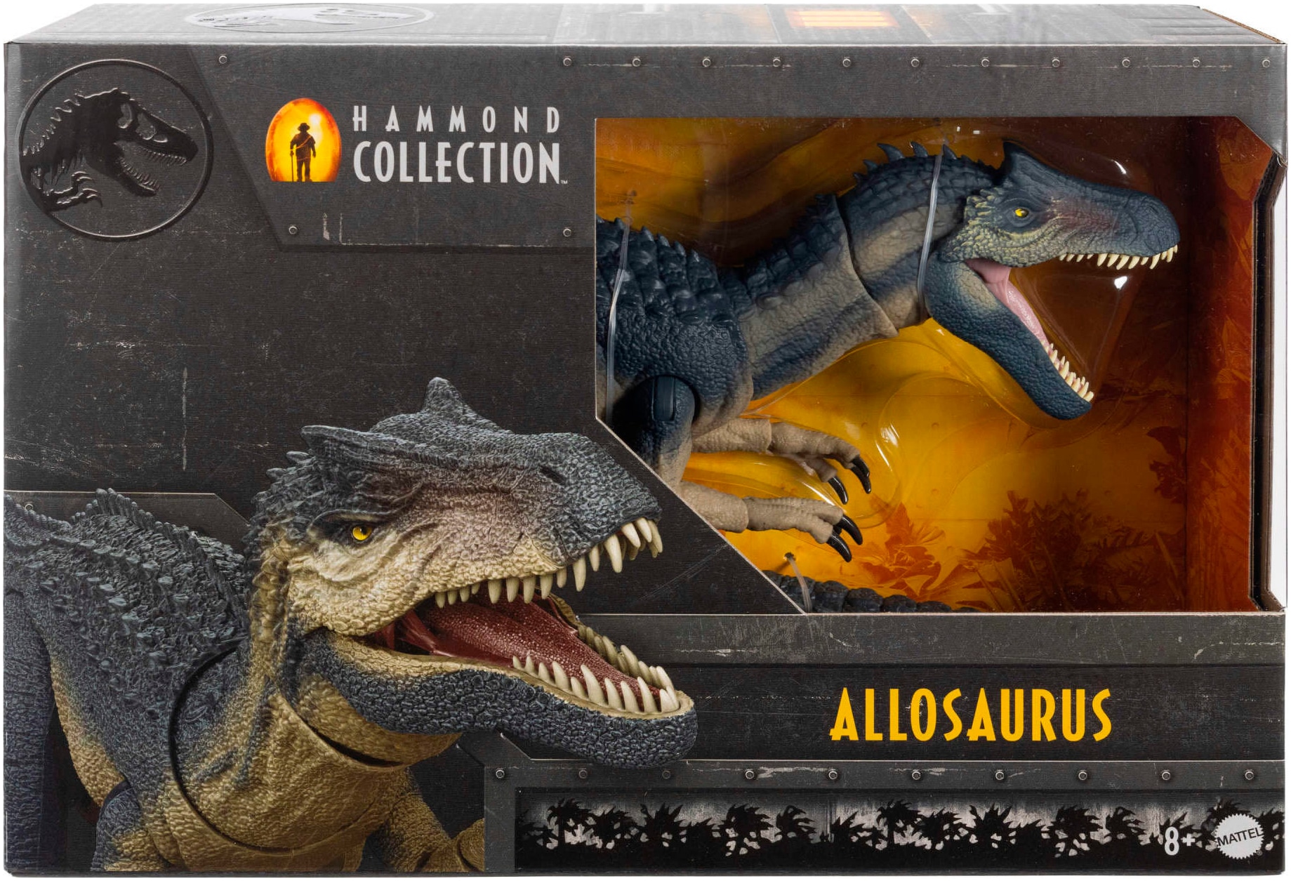 Mattel® Actionfigur »Jurassic World Hammond Collection Allosaurus Dinosaurier«