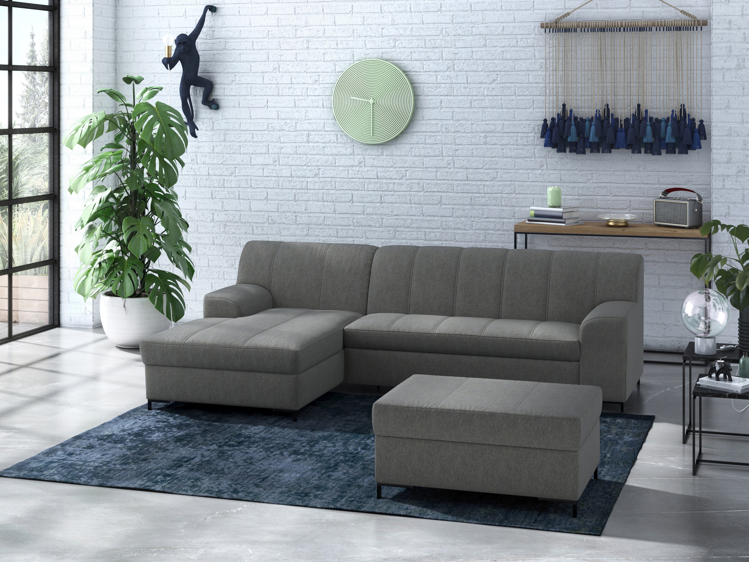 INOSIGN Polsterhocker »Balme«, passend zur Serie "Balme"