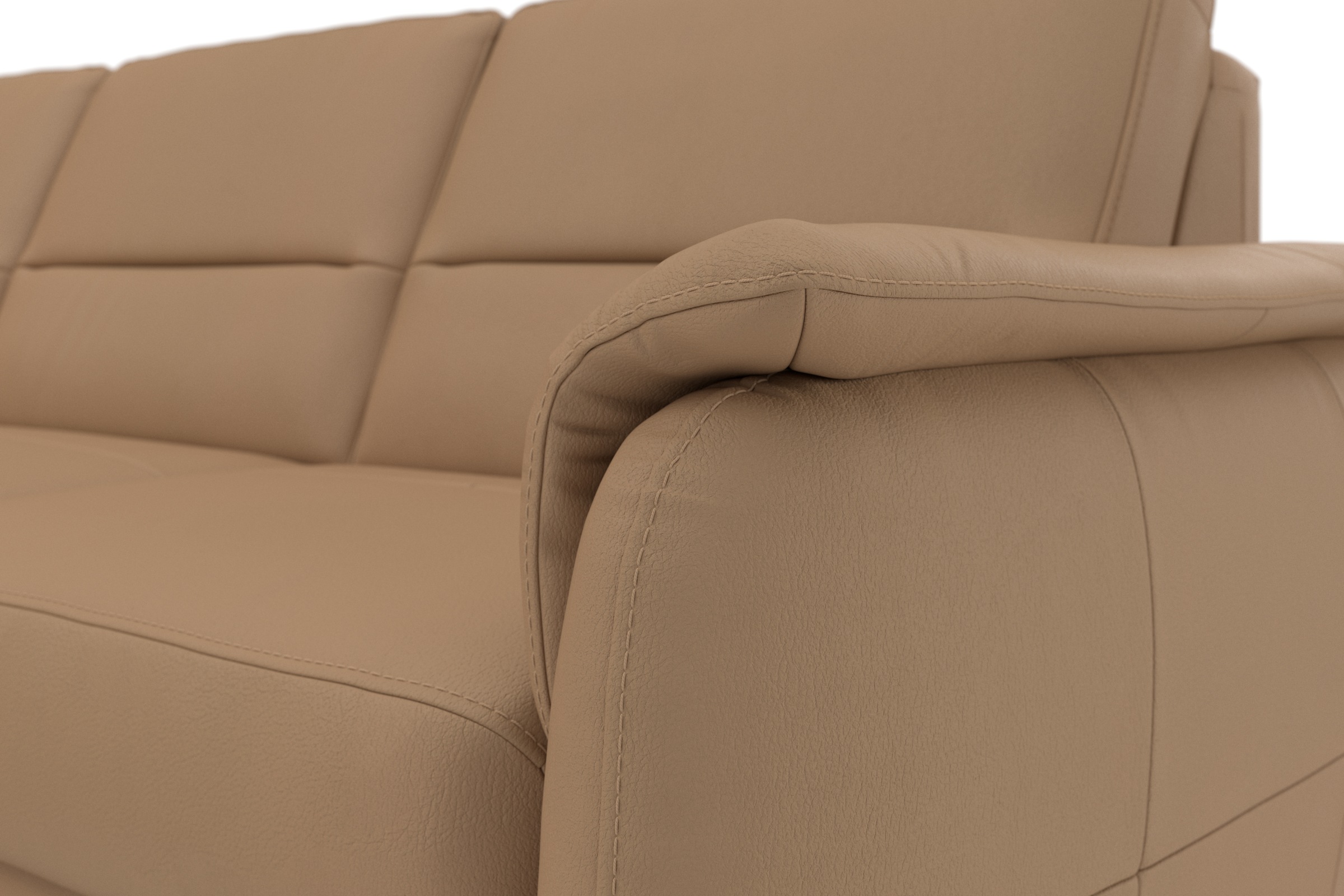 Home affaire Ecksofa »Palmera L-Form, B: 236 cm«, optional Bettfunktion & Bettkasten, Federkern