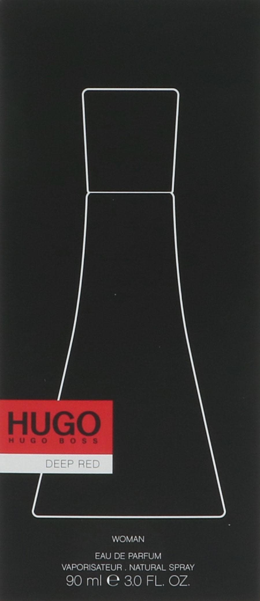 HUGO Eau de Parfum »Deep Red Woman«, mit selbstbewusstem Charakter