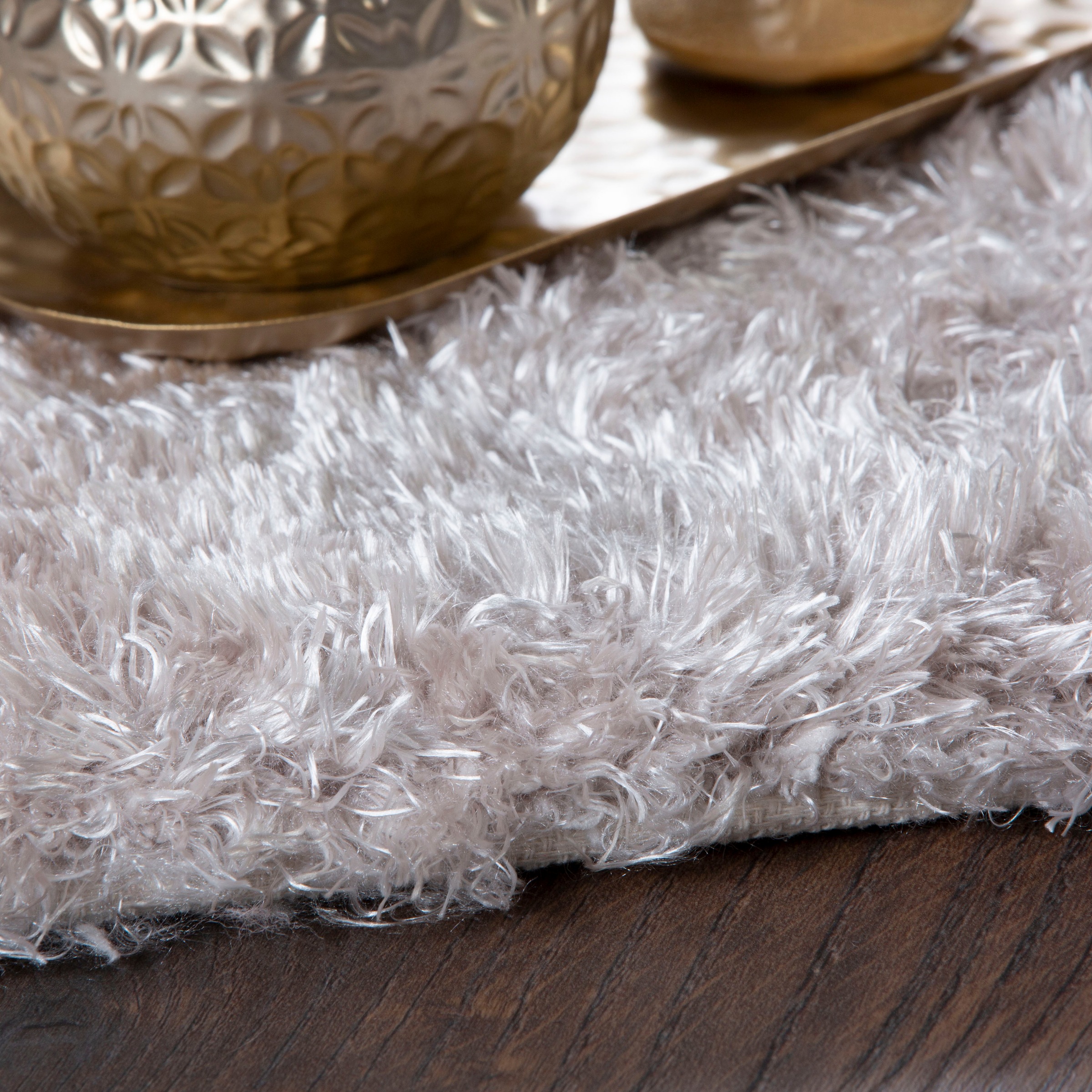 Obsession Hochflor-Teppich »Glossy 795«, rechteckig, 25 mm Höhe, sehr weicher Flor, mit Glanz-Effekt
