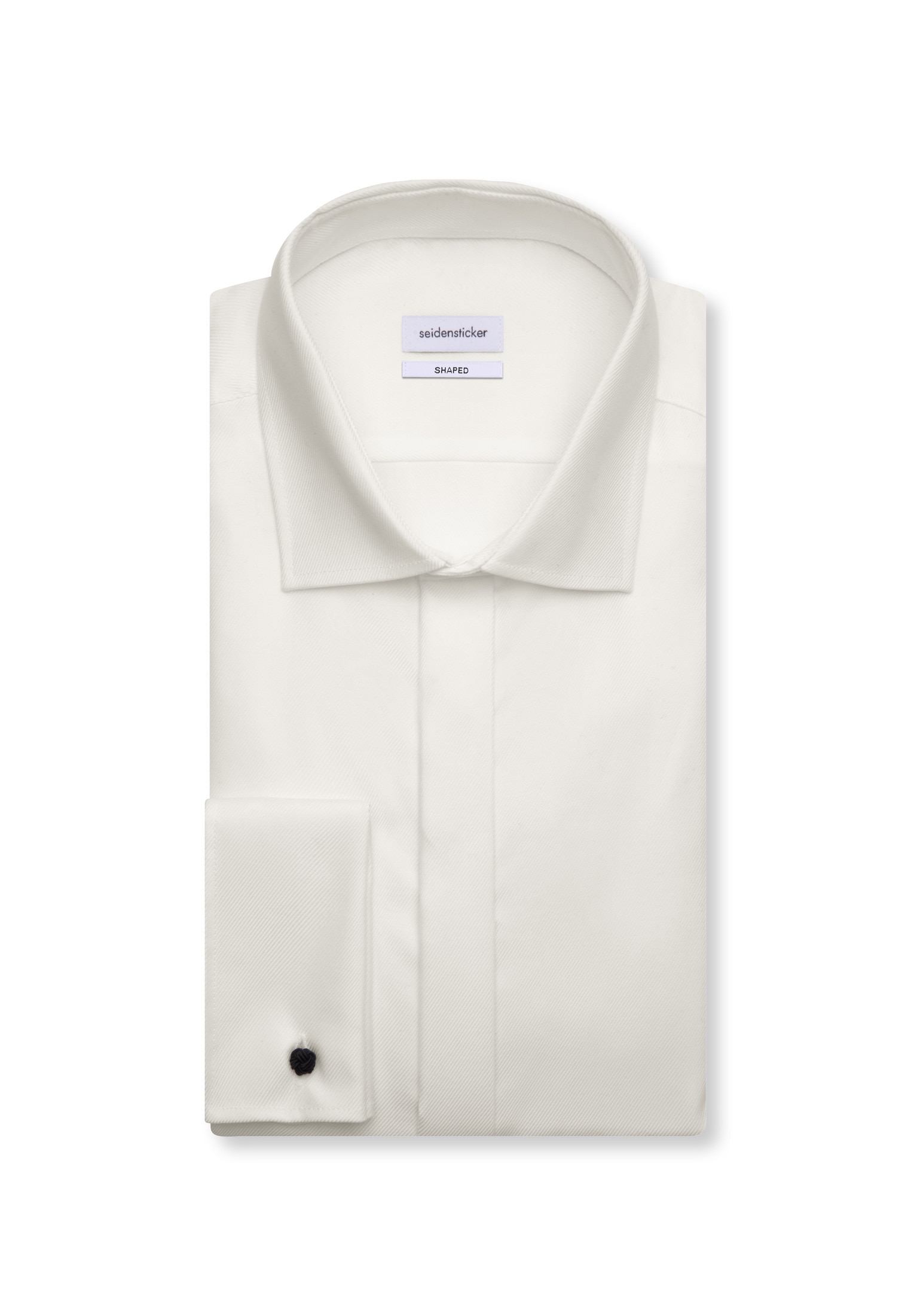 seidensticker Smokinghemd »Shaped« Shaped Langarm Kentkragen Uni
