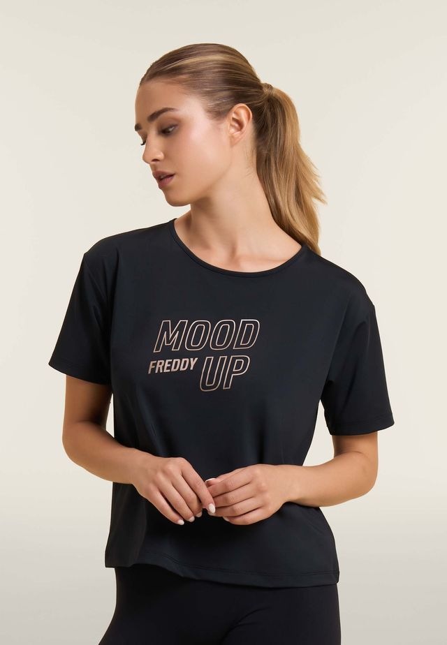 Freddy Rundhalsshirt »Sportshirt« mit Aufdruck