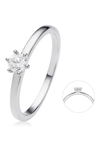 ONE ELEMENT Diamantring »0,25 ct Diamant Brillant Ring aus 585 Weißgold« kaufen