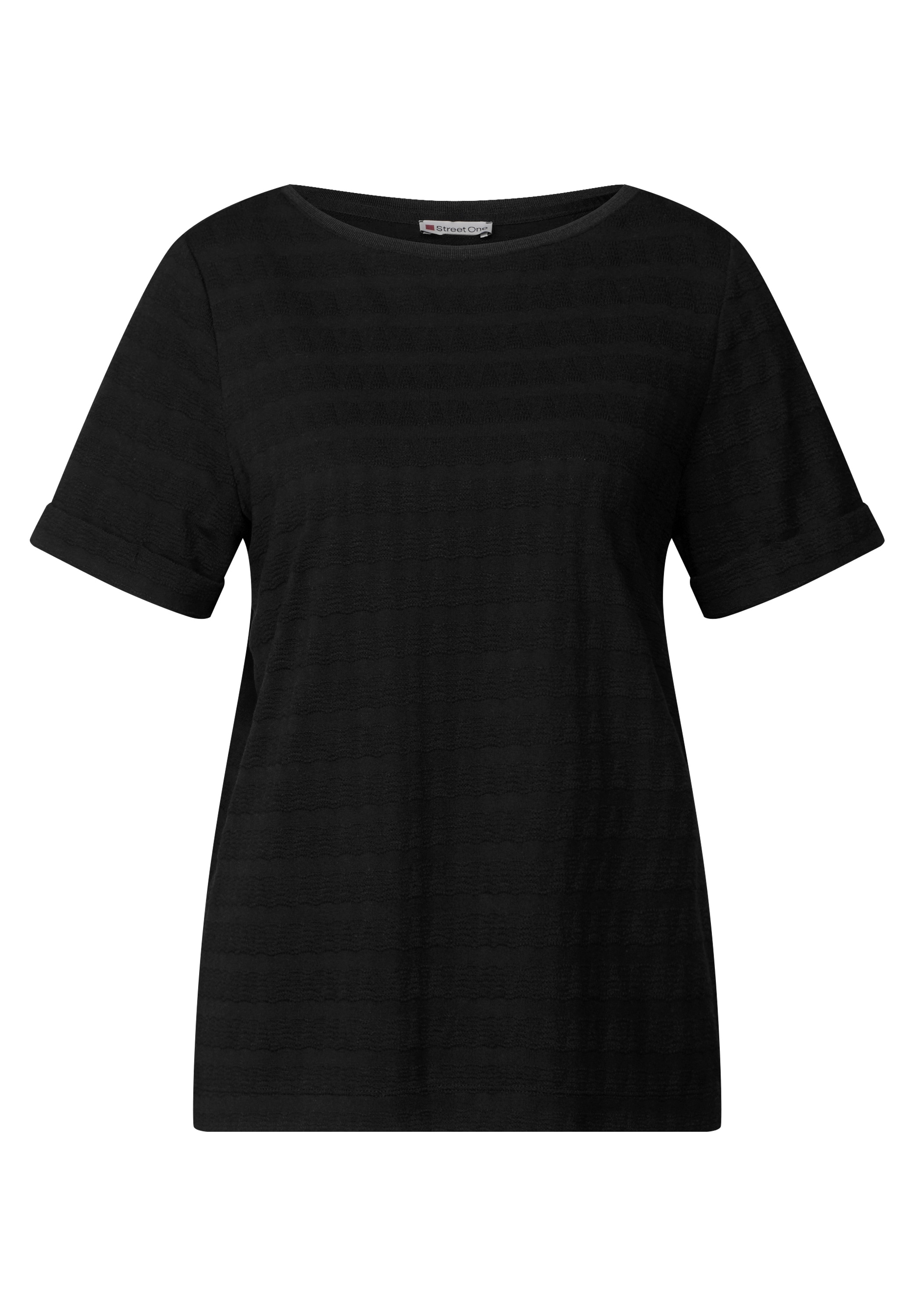 STREET ONE T-Shirt, mit Struktur Muster