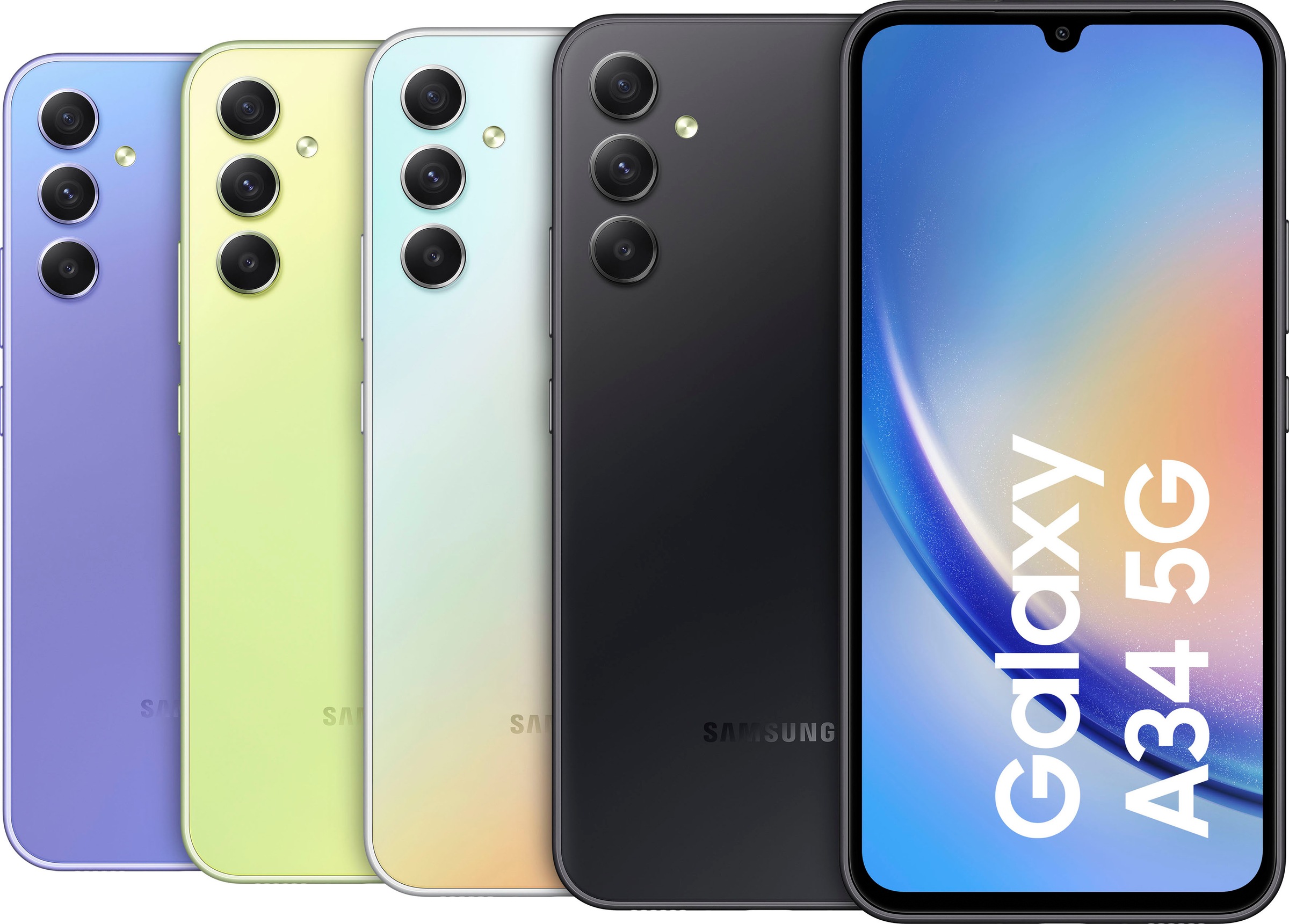 10. Bild von Samsung Smartphone »Galaxy A34 5G 128GB«, leicht violett