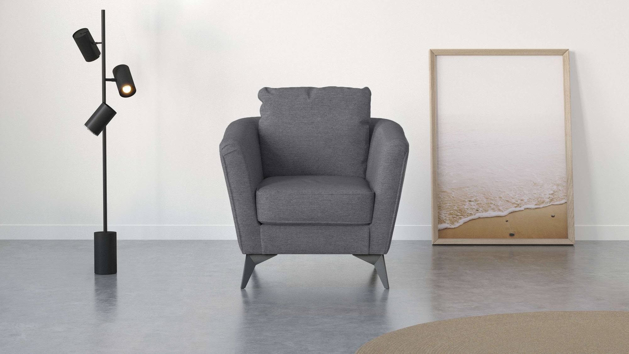 Places of Style Cocktailsessel »MATTHEW Sessel, Maße B/T/H: 83/85/88 cm«, m günstig online kaufen