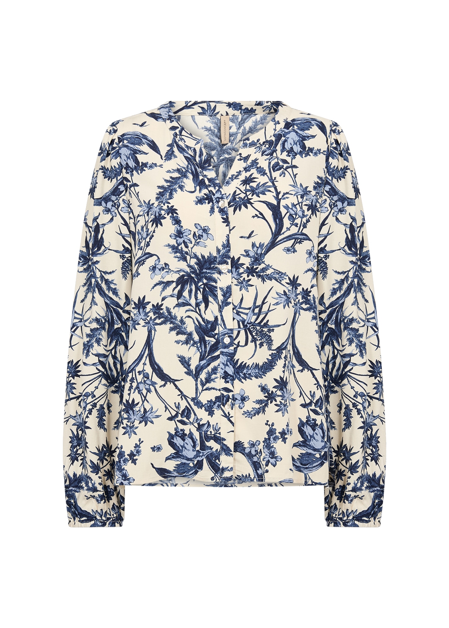 soyaconcept Druckbluse »SC-HALFA 1- AOP« Viskose