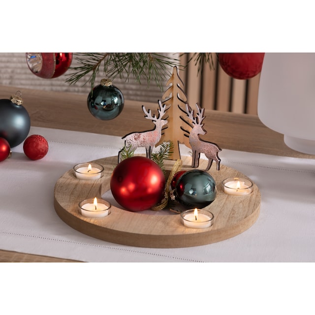 my home Weihnachtsbaumkugel »Reflexkugel Béla, Advent, Weihnachtsdeko«,  (Set, 3 St.), Christbaumschmuck aus Glas, Christbaumkugeln, Ø 8 cm online  bestellen