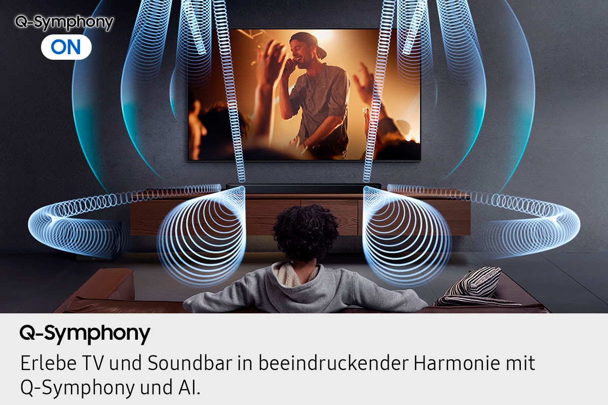 Samsung Soundbar »HW-Q810GF Q-Soundbar«, 5.1.2-Kanal Sound System, Kabellos Dolby Atmos I DTS:X, SpaceFit Sound