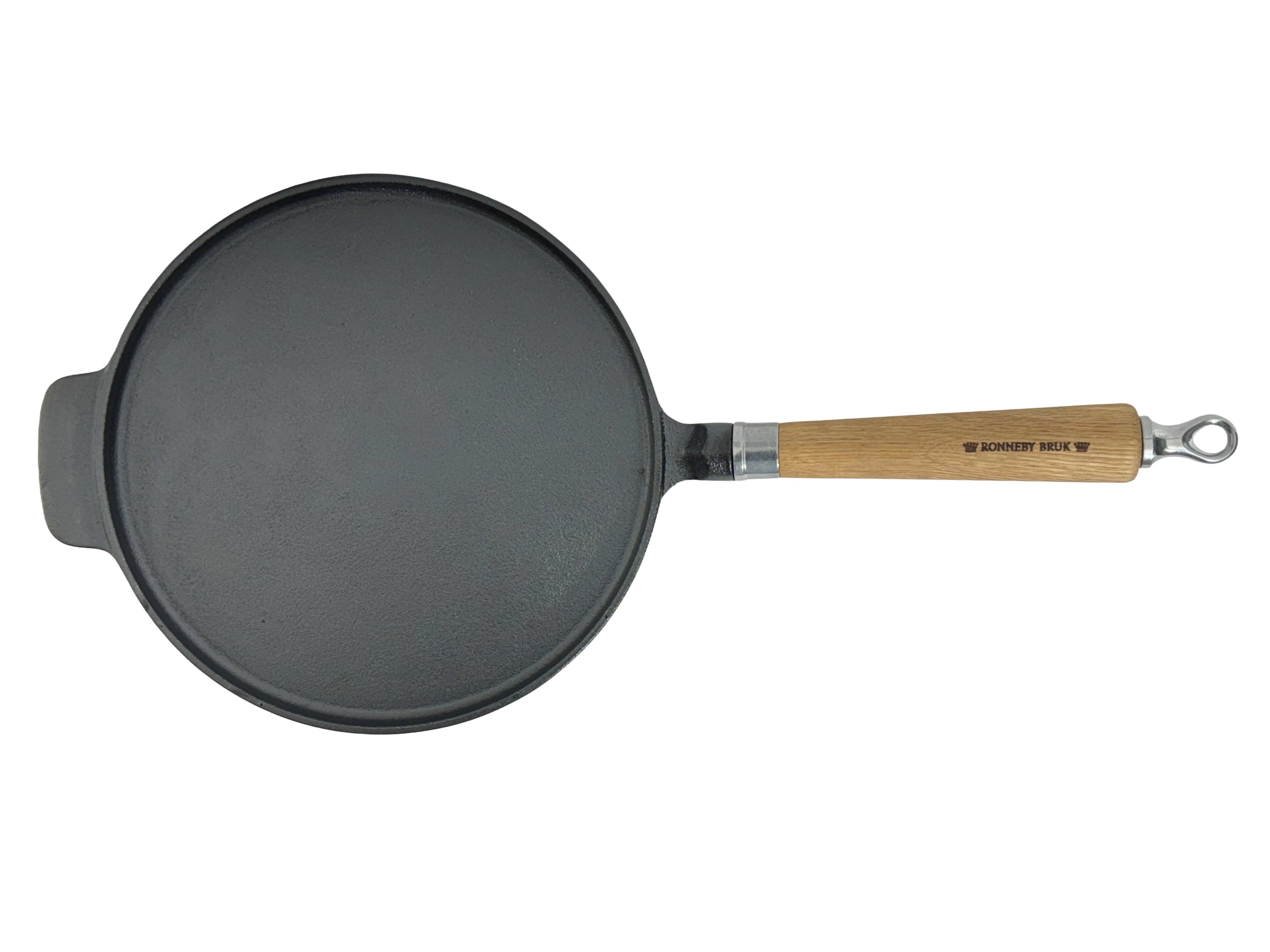 Ronneby Bruk Crêpepfanne »Maestro Crépe-Pfanne, Ø 24 cm, mit Holzgriff« Gusseisen 1 tlg.