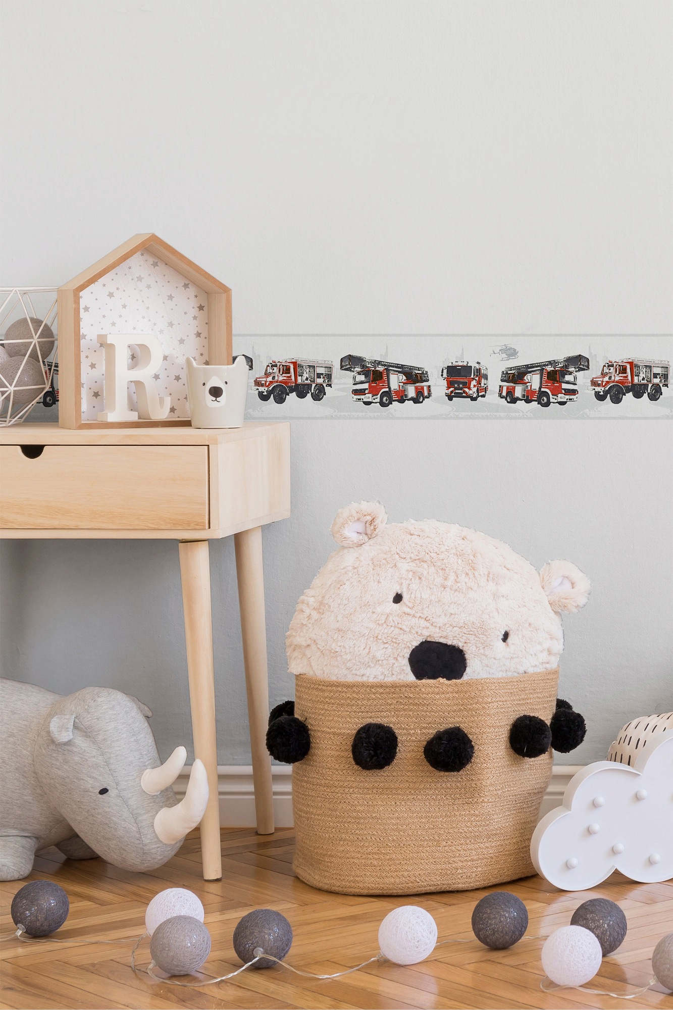 living walls Bordüre »Little Stars«, Motiv-abstrakt-naturalistisch, Tapete Kinder Borte Kinderzimmer Schlafzimmer Flur Design Kinderzimmer