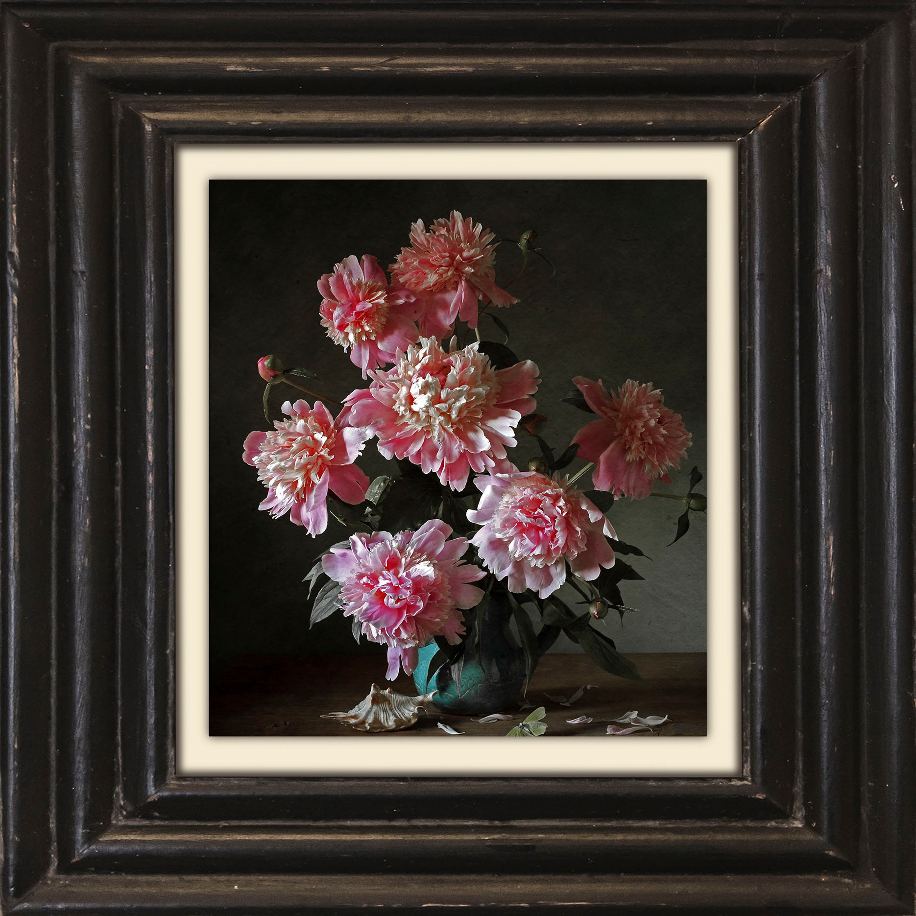 queence Leinwandbild »Blumen«, Kunst-Blumen-Blumenbilder-Vasen & Töpfe-Stil günstig online kaufen