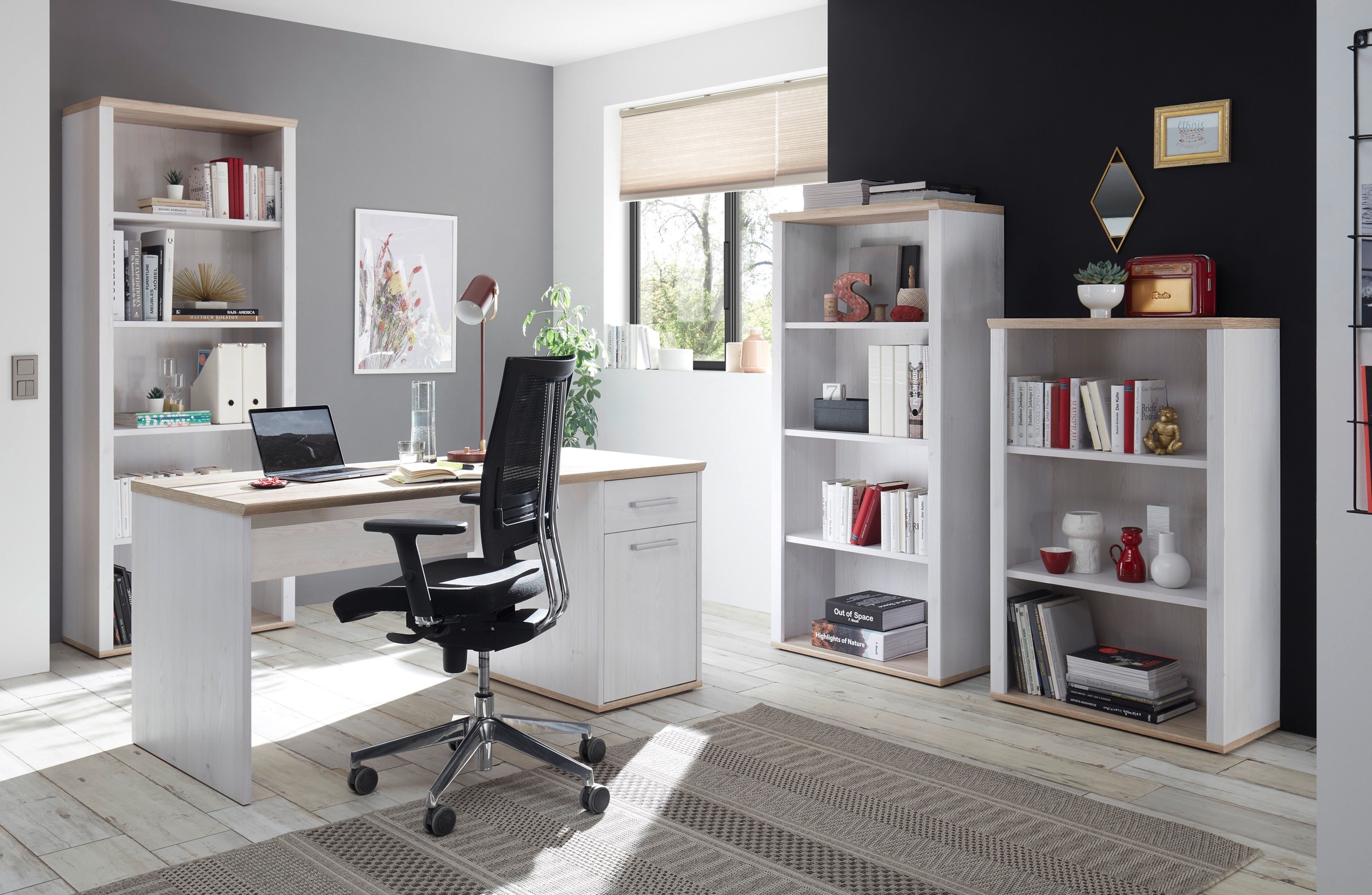 BEGA OFFICE Schreibtisch »Romance«, im Landhaustil, Breite 160 cm günstig online kaufen