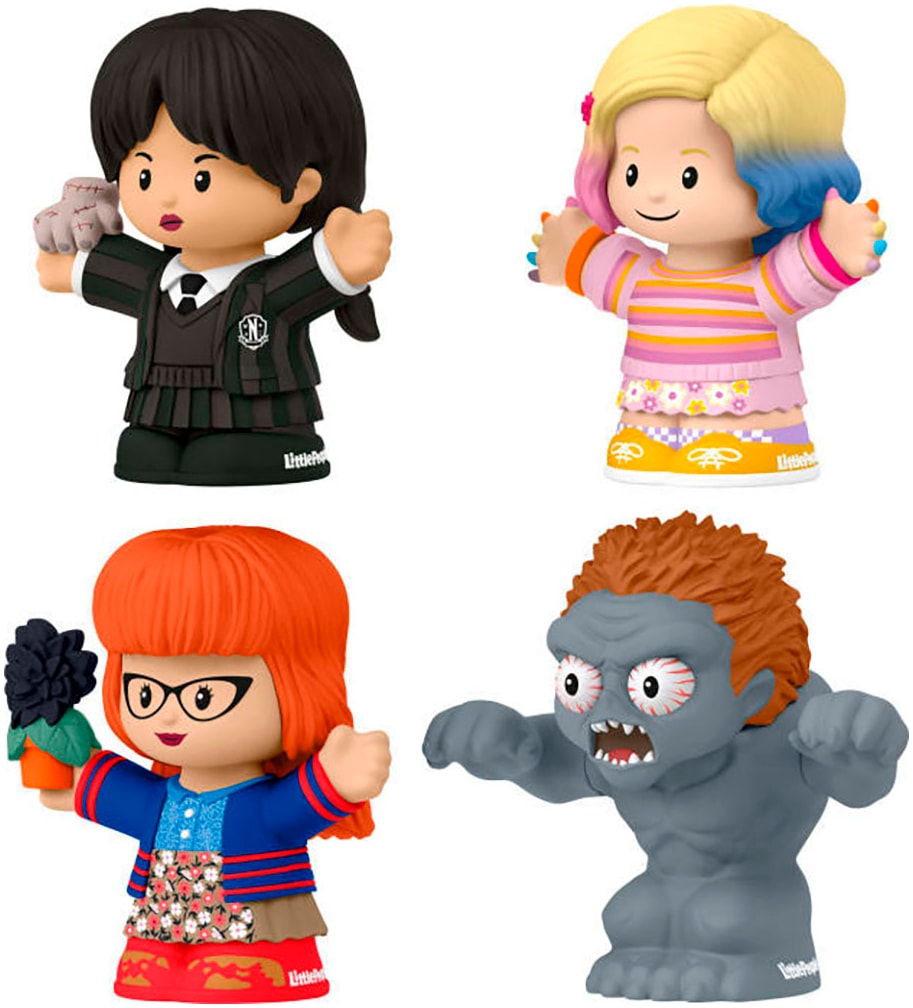 Fisher-Price® Spielfigur »Little People Collector Wednesday«, (Set, 4 tlg.)