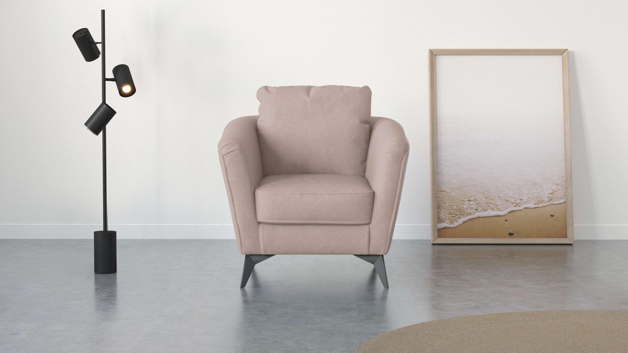 Places of Style Cocktailsessel »MATTHEW Sessel, Maße B/T/H: 83/85/88 cm«, m günstig online kaufen
