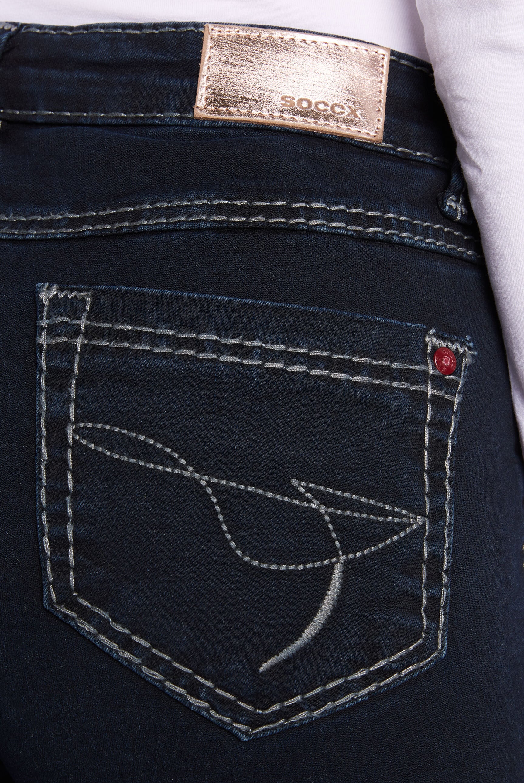 SOCCX Regular-fit-Jeans, mit Stretch-Anteil online bestellen