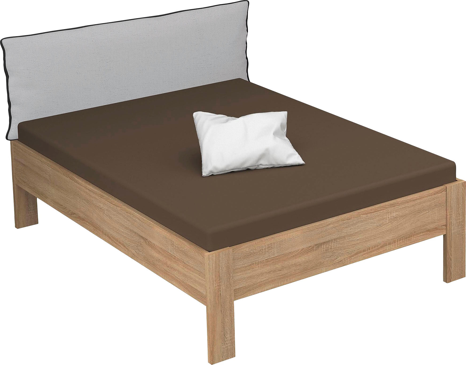 rauch Futonbett »Aditio«, Kopfteil Webstoff mit abgesetztem Keder