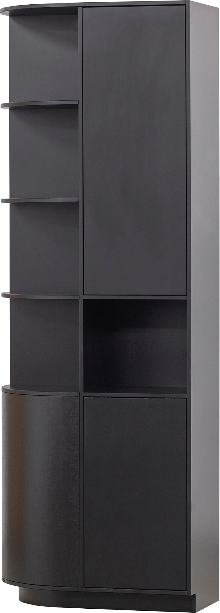 WOOOD Vitrine »Finca«, mit modernem Push-to-Open-System, Breite 78 cm
