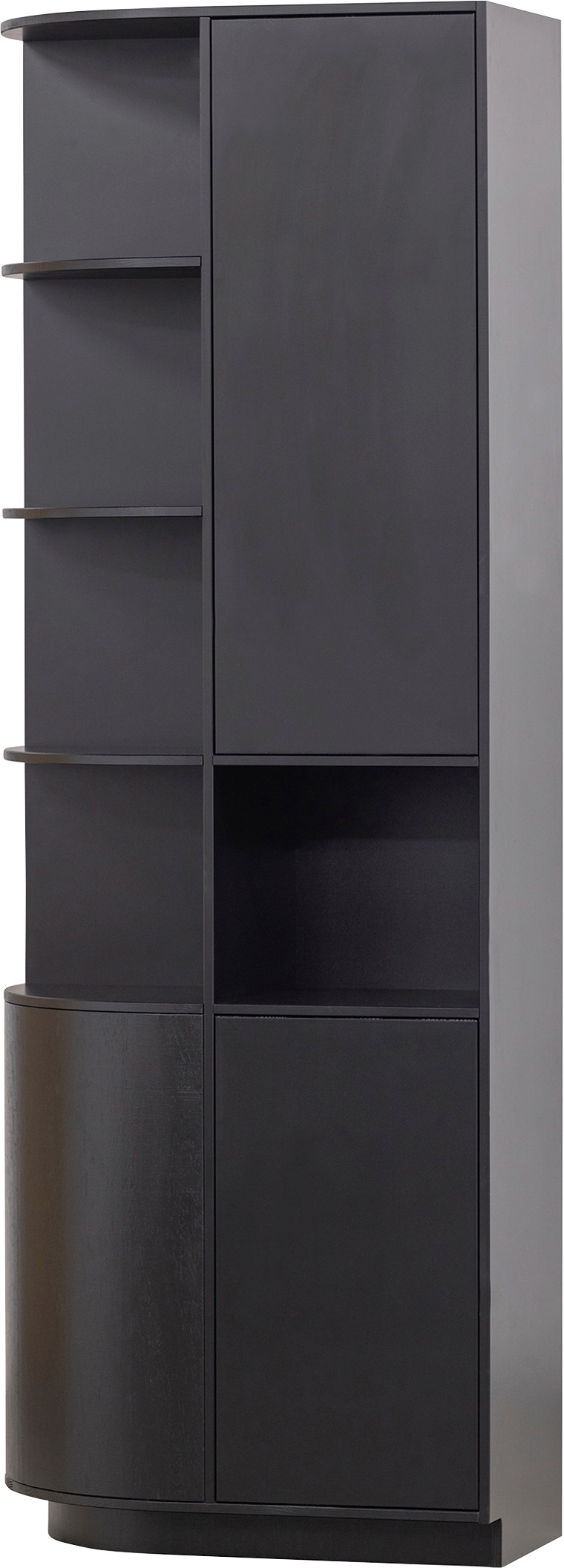 WOOOD Vitrine »Finca«, mit modernem Push-to-Open-System, Breite 78 cm günstig online kaufen