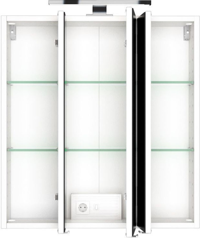 welltime Badmöbel-Set »Welltime Möbel Baabe Waschtisch-Set 3tlg. oder 5tlg.« 3 Stk. tlg.