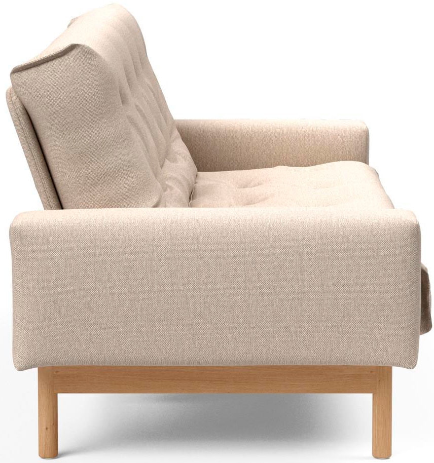 INNOVATION LIVING ™ Schlafsofa »MIMER hochwertige Schlaffunktion, aktuelles Design und extra Komfort,«, Taschenfederkernmatratze, Breite Liegefläche 140 cm