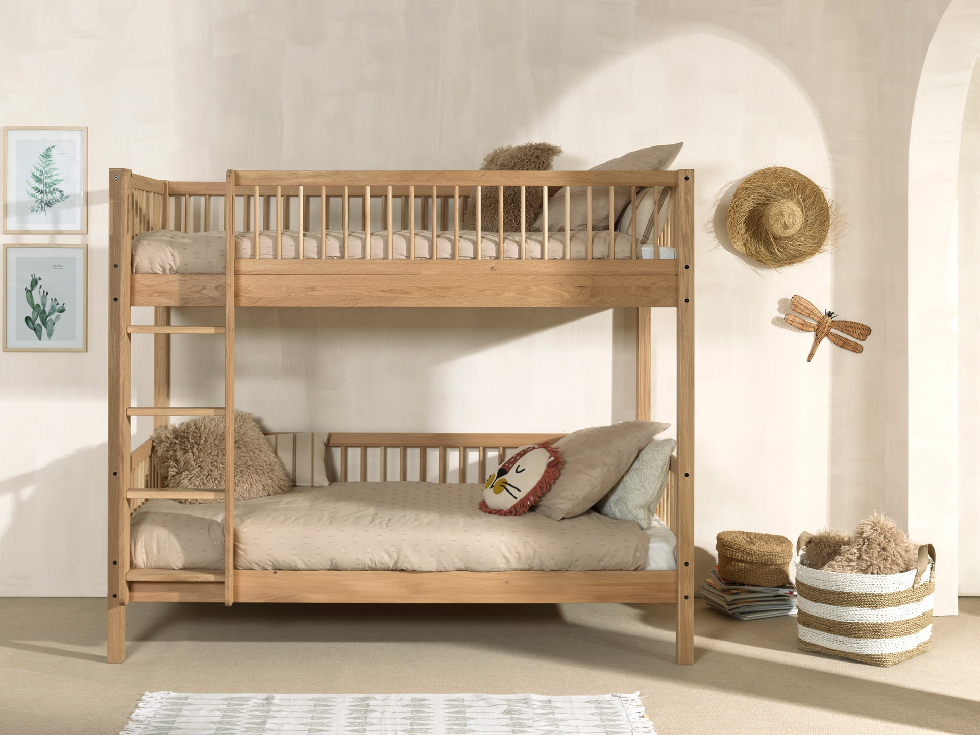 Home affaire Etagenbett »Forrest, Eiche massiv, Made in Europe, langlebige günstig online kaufen