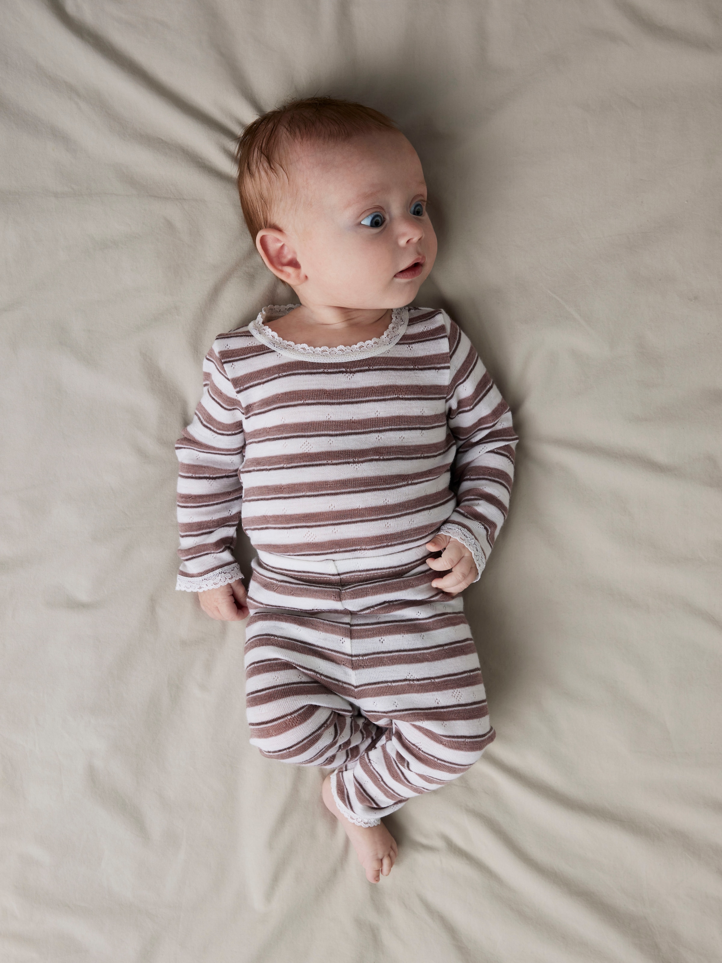Name It Leggings »NBFWANG WOOL NEEDLE LEGGING NOOS«, aus reiner Merinowolle