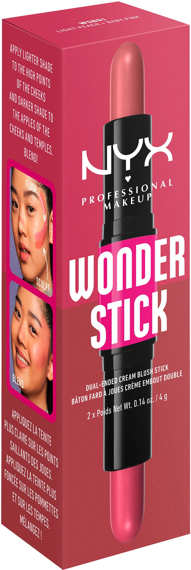 NYX Make-up Stick »Blush Stick Wonder Cream«, Make-up, Rouge
