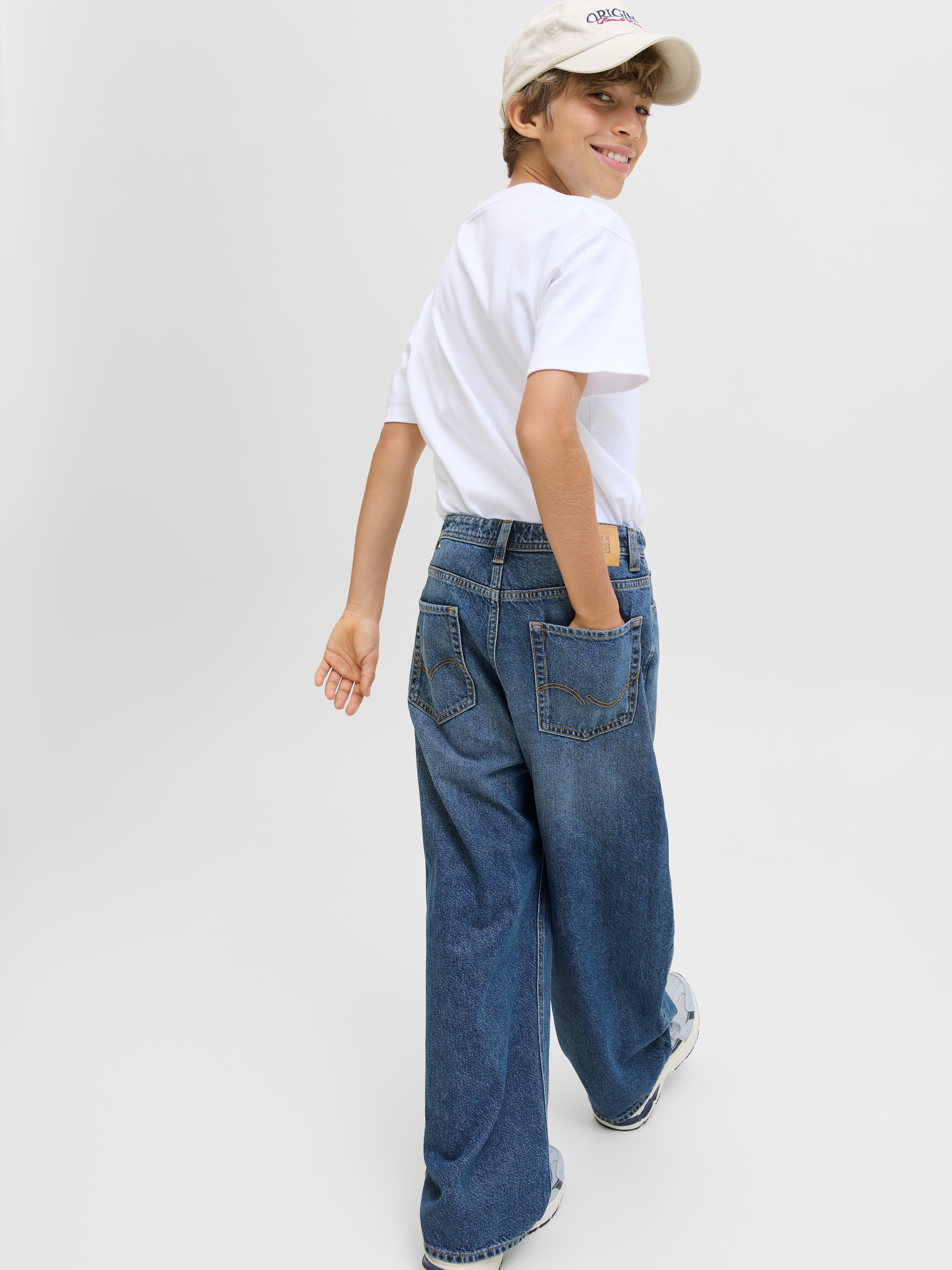 Jack & Jones Junior Mom-Jeans »JJIRON JJORIGINAL SQ 207 SN JNR«