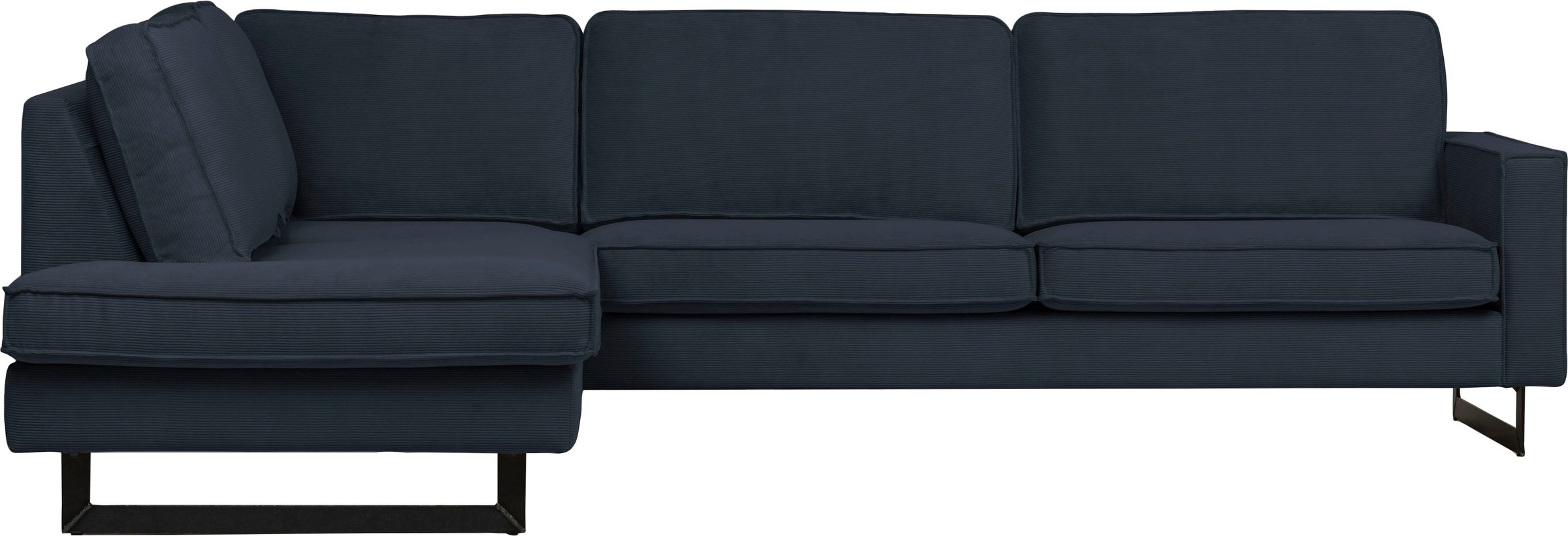 Places of Style Ecksofa »Pinto, 290 cm, Cord, Chenille, Lederoptik, Ottoman günstig online kaufen