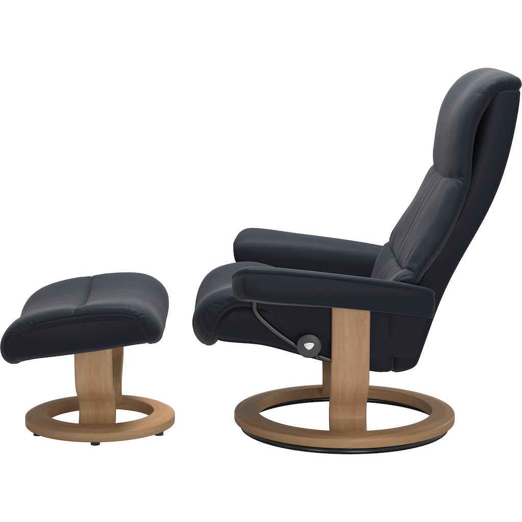 Stressless® Relaxsessel »View«, (Set, Relaxsessel mit Hocker)