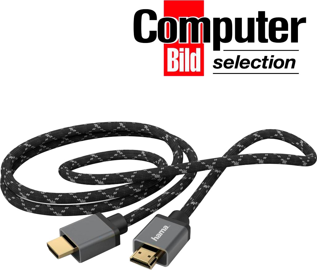 Hama HDMI-Kabel »Ultra High Speed HDMI™-Kabel Stecker-Stecker 8K Metall HDMI™-Kabel 3m«, HDMI, 300 cm