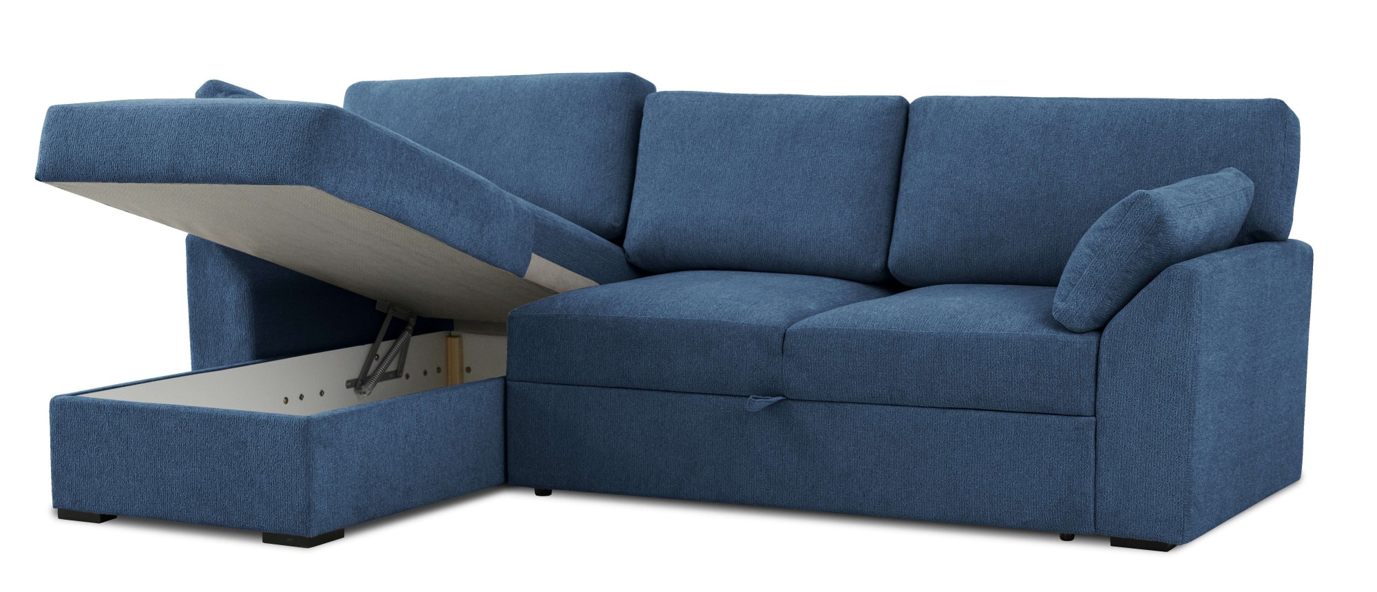 Home affaire Ecksofa »Citry«, Breite 246 cm, Chenille, Bettfunktion, Bettkasten, L-Form