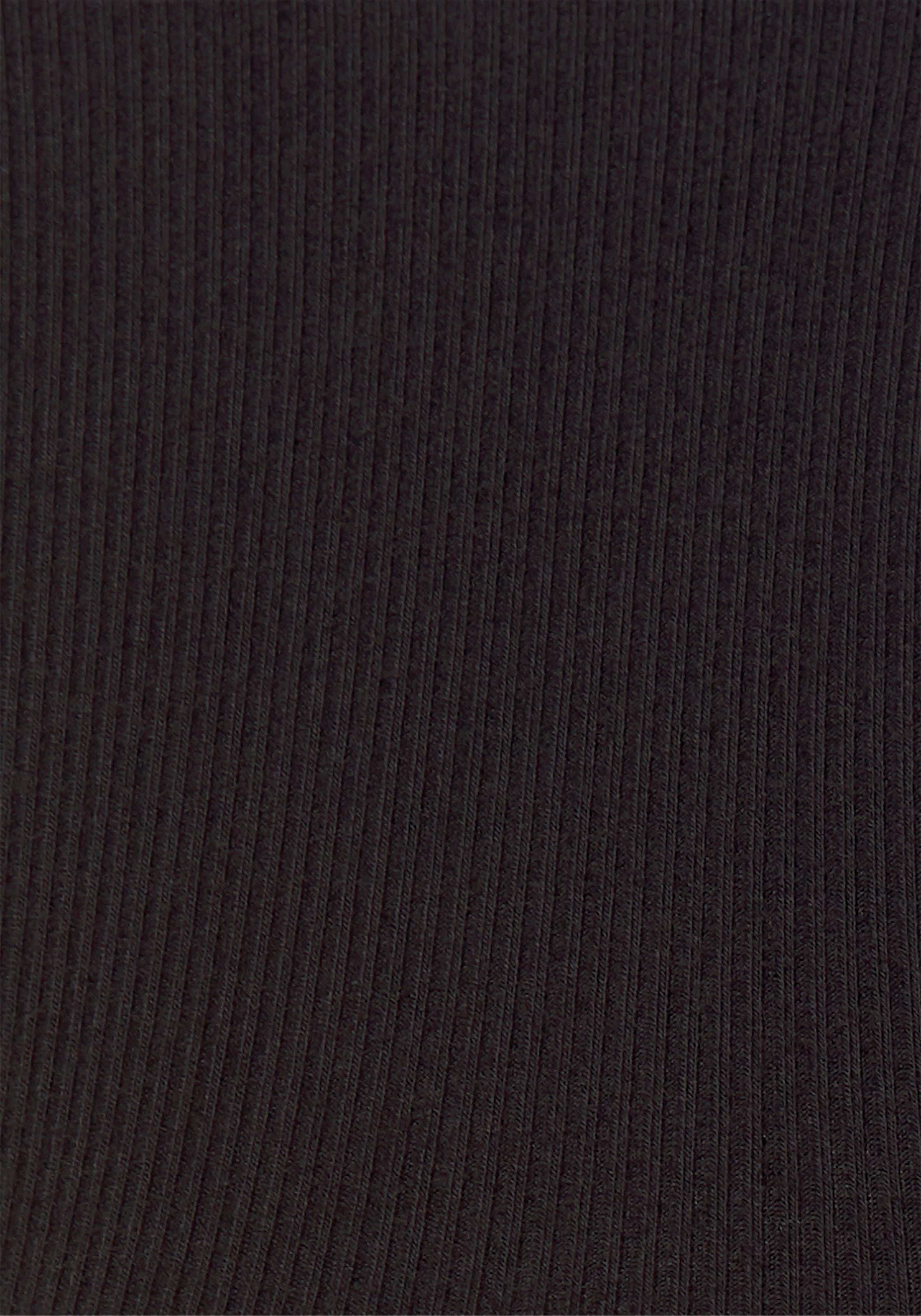 Buffalo Midikleid aus weicher Rippware mit Cut-Out am Ausschnitt, Sommerkleid