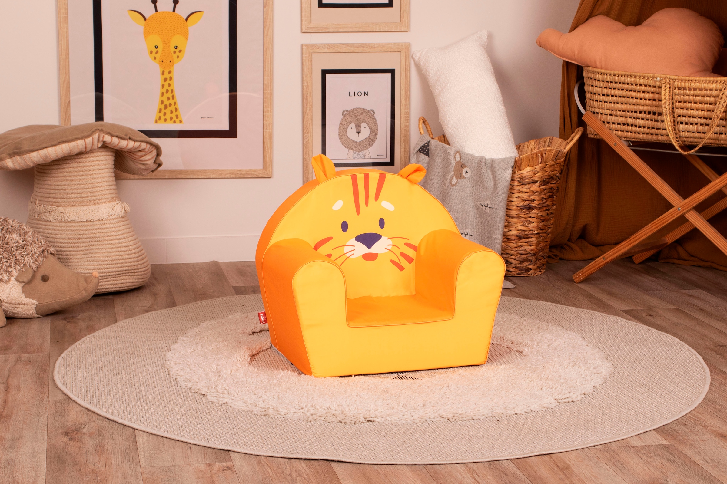 Knorrtoys® Sessel »Tiger«, für Kinder; Made in Europe