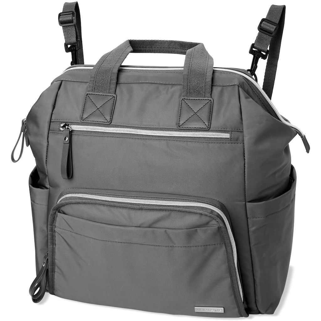 Skip Hop Wickelrucksack »Mainframe, charcoal«