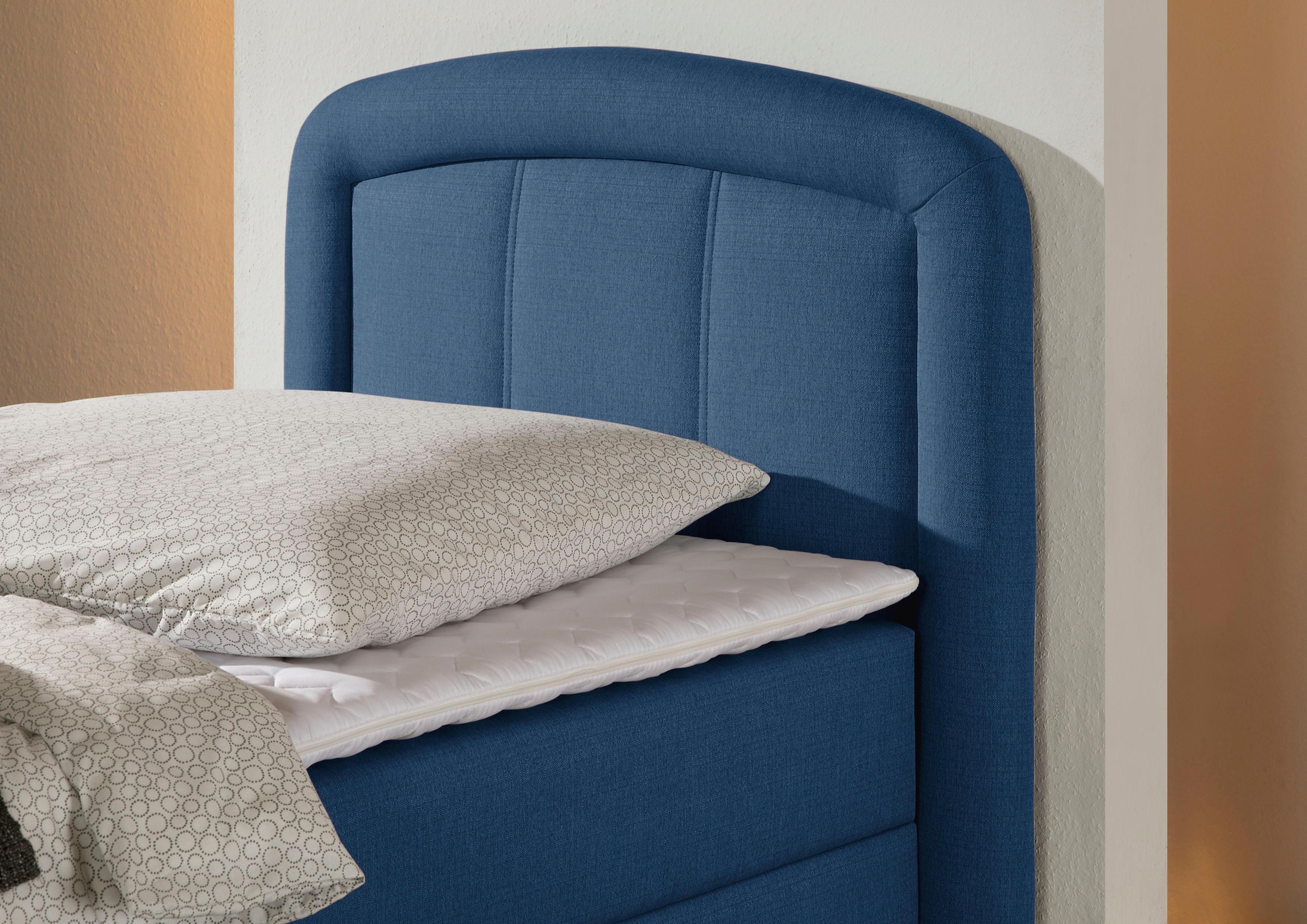 Maintal Polsterbett »Lucas« mit Bettkasten, in 4 Breiten und wahlweise 2 Matratzenarten