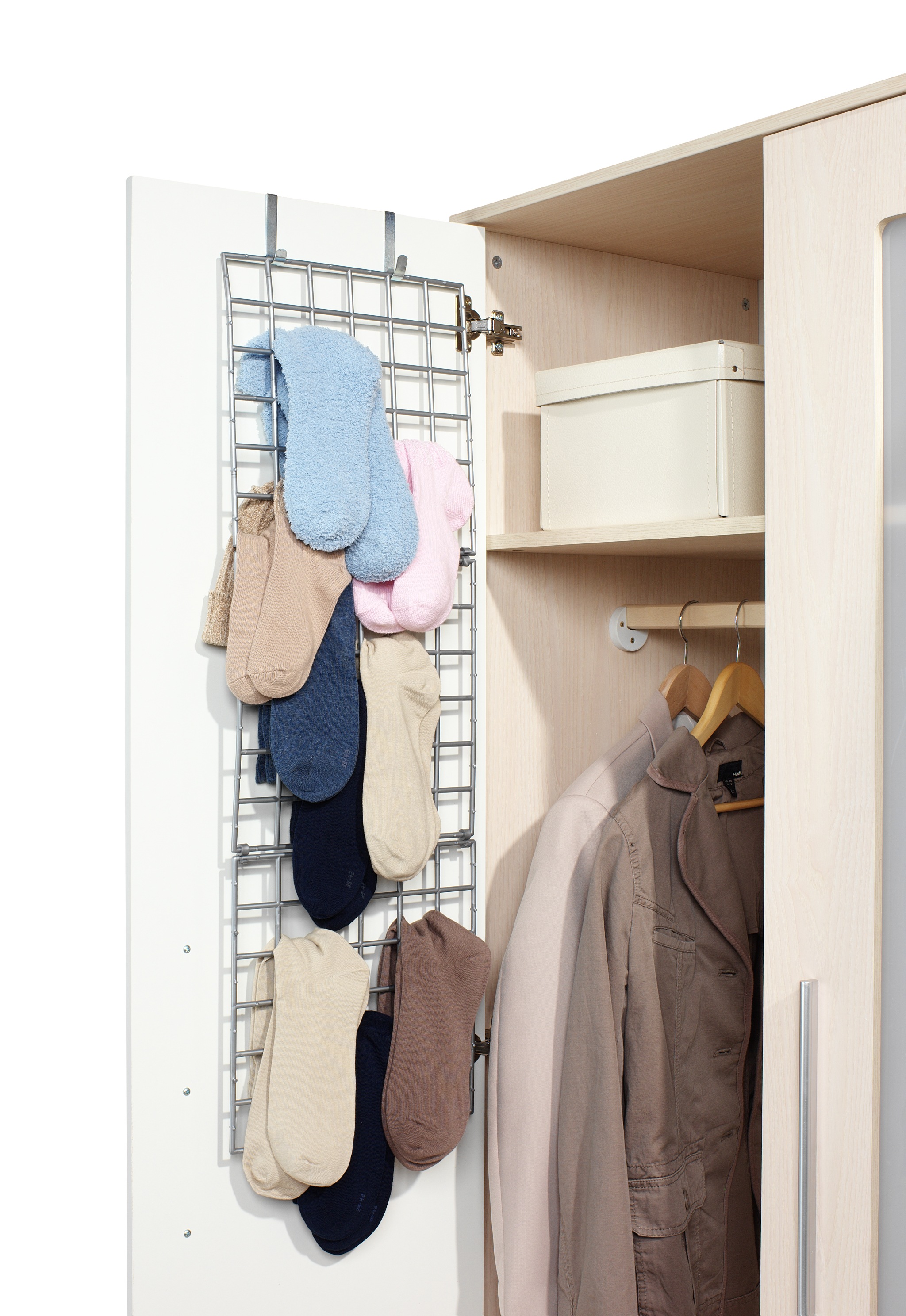 Ruco Hängeaufbewahrung »Organizer für Accessoires«, Kleideraufbewahrung für Schranktür oder Kleiderstange, Made in Germany