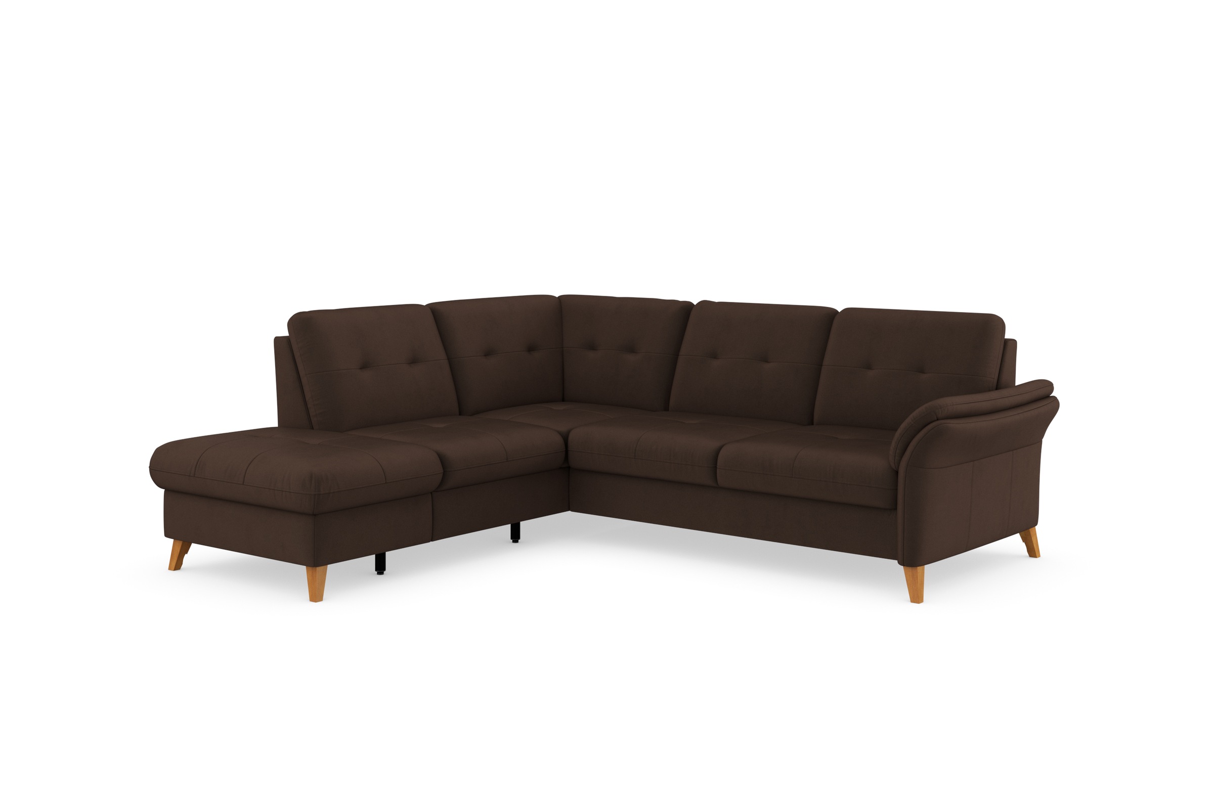 sit&more Ecksofa »Göteborg«, inkl. Sitztiefenverstellung, wahlweise mit Bettfunktion & Bettkasten