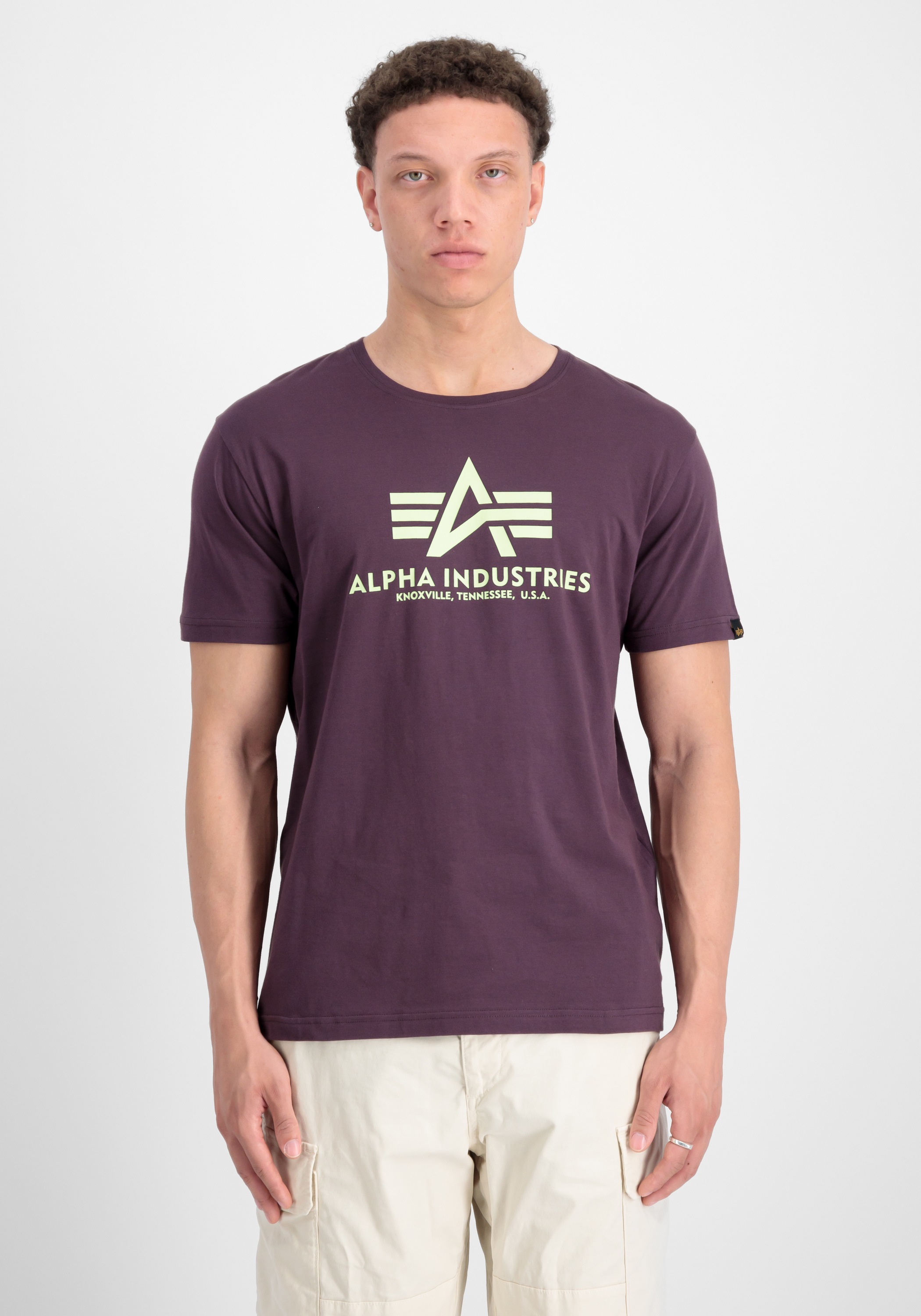 Alpha Industries T-Shirt »Alpha Industries Men - T-Shirts Basic T-Shirt BL«