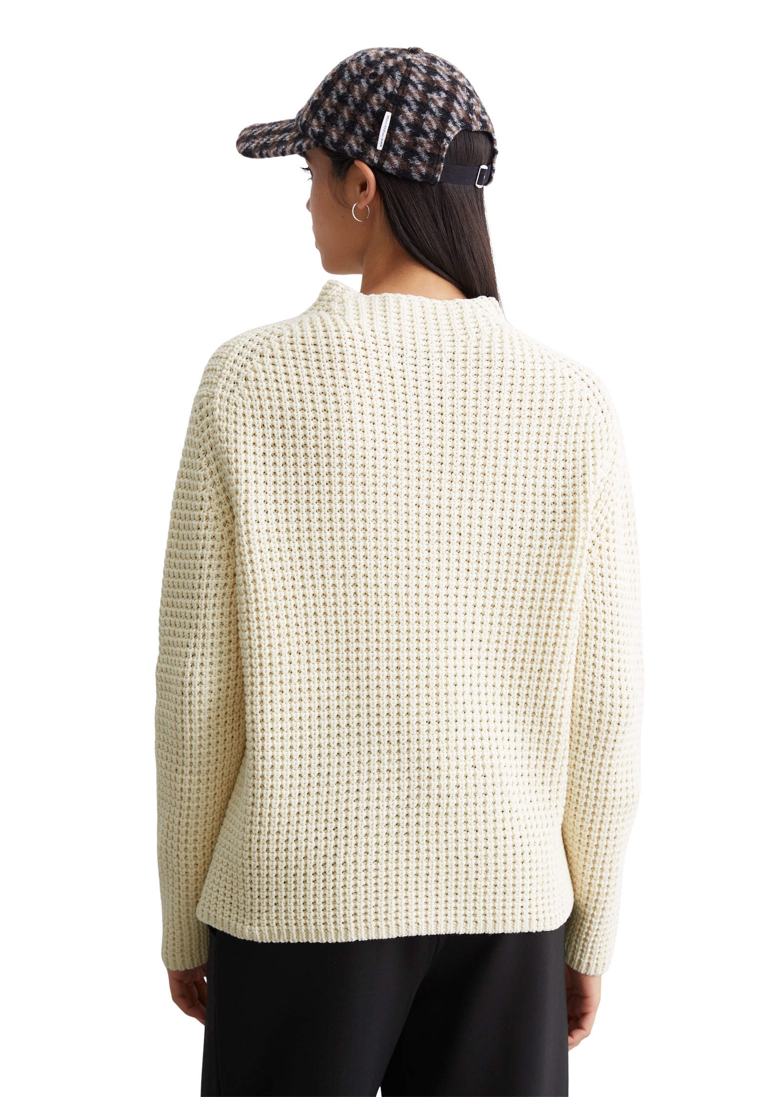 Marc O'Polo DENIM Stehkragenpullover, mit angesagtem Strickmuster