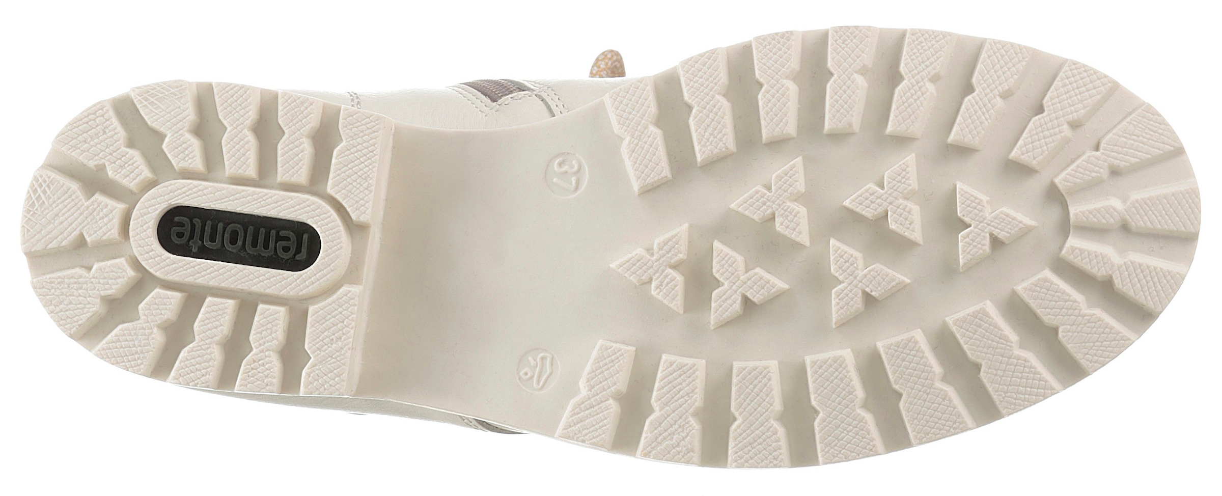 Remonte Winterboots, Blockabsatz, Schnürboots, Outdoorschuh mit Zierschnalle
