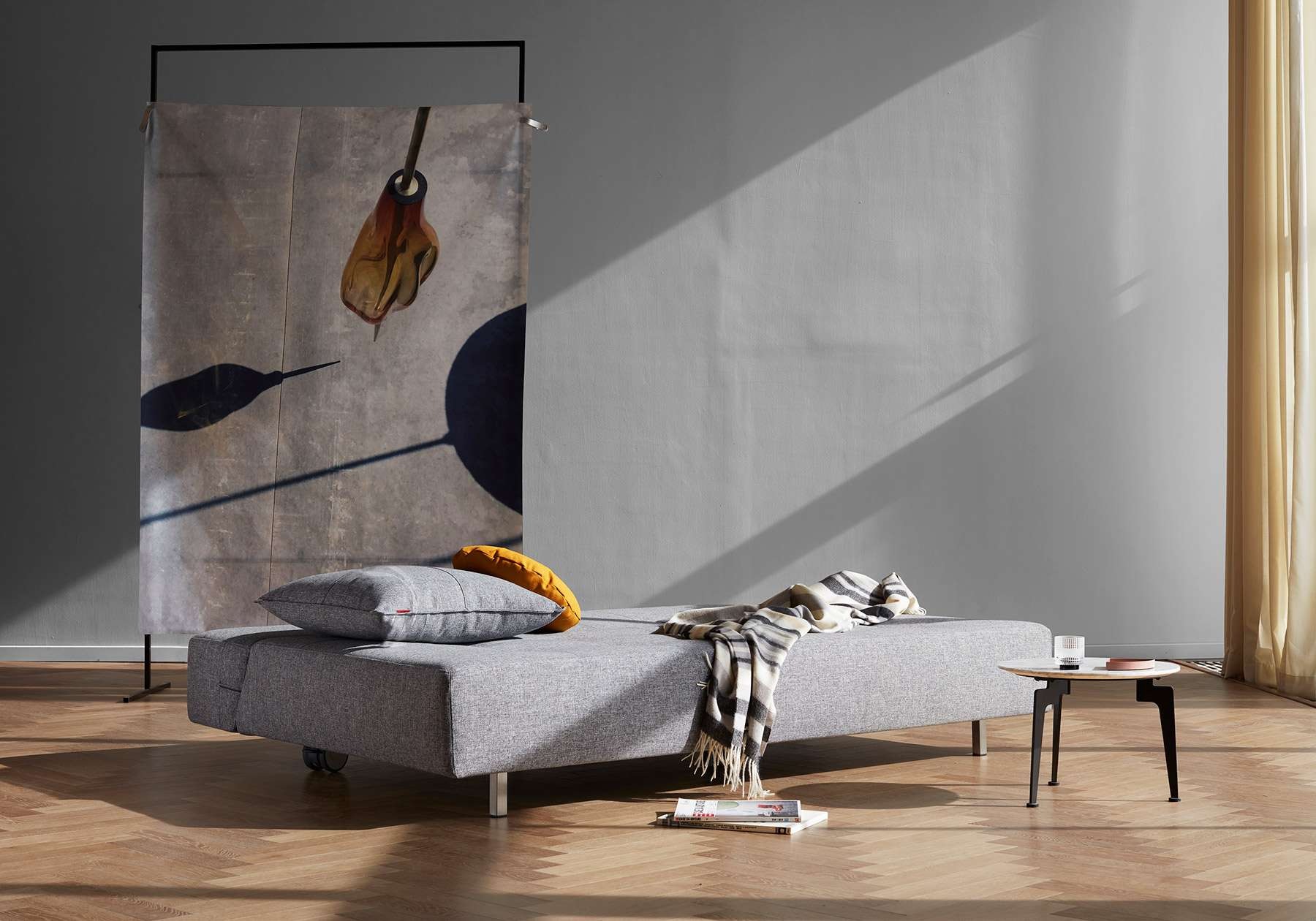 INNOVATION LIVING ™ Schlafsofa »Longhorn, Gästebett, Couch, Tagesliege, Bettsofa,«, Schlaf-, Relax-, oder Sitzposition, Liegefläche 140x200 cm