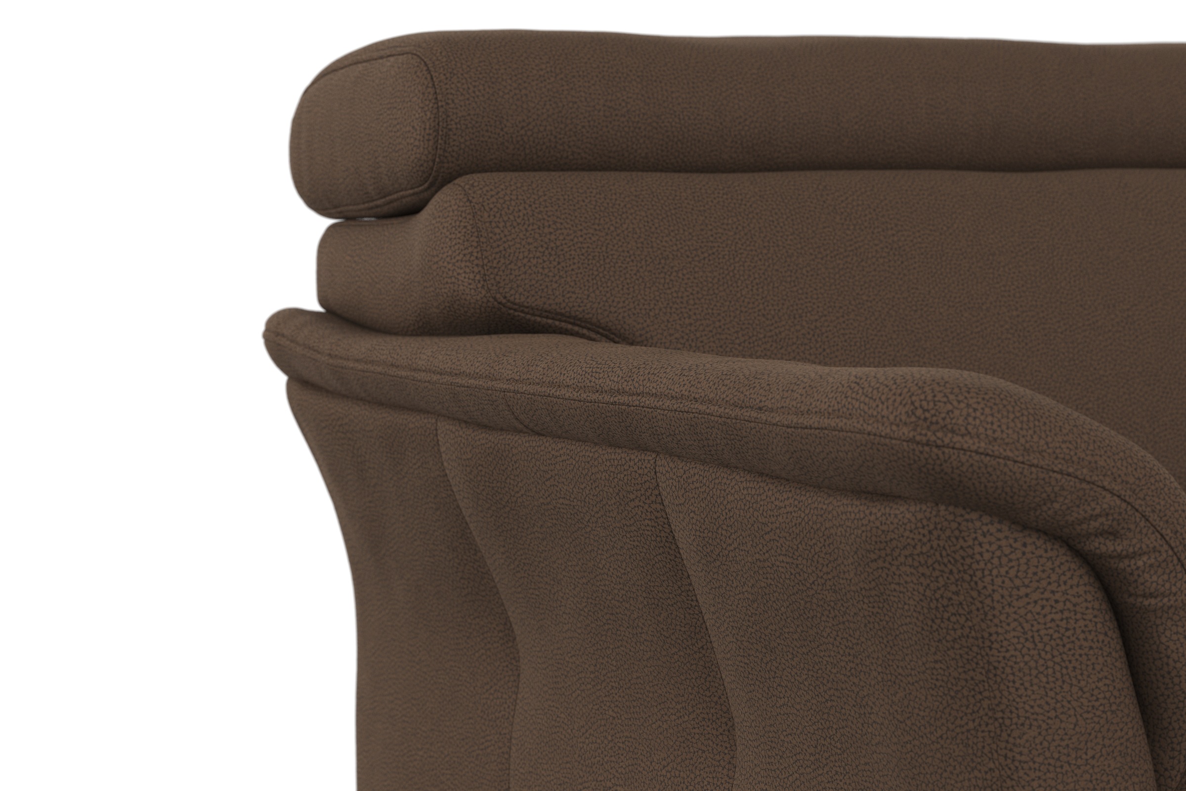 sit&more Ecksofa »Marano L-Form«, inklusive Kopfteilverstellung, wahlweise mit Bettfunktion, Bettkasten