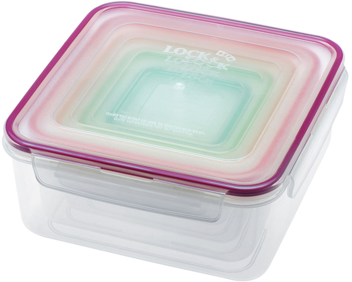 LOCK & LOCK Frischhaltedose, (Set, 5 tlg.), quadratisch günstig online kaufen