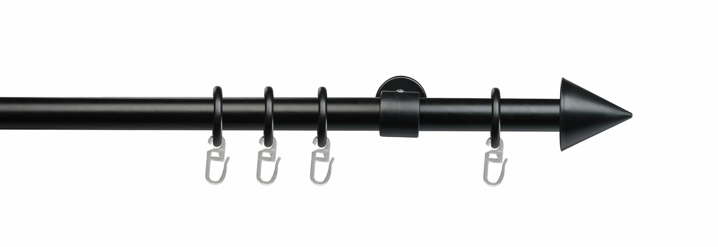 Liedeco Gardinenstange Kegel, Ø 20 mm, günstig online kaufen