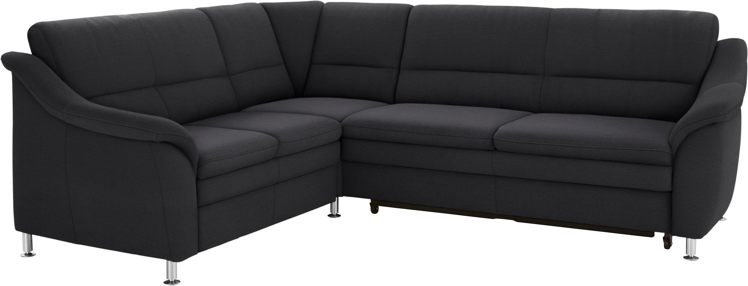 sit&more Ecksofa »Cardoso L-Form«, mit Federkern, wahlweise mit Bettfunktio günstig online kaufen