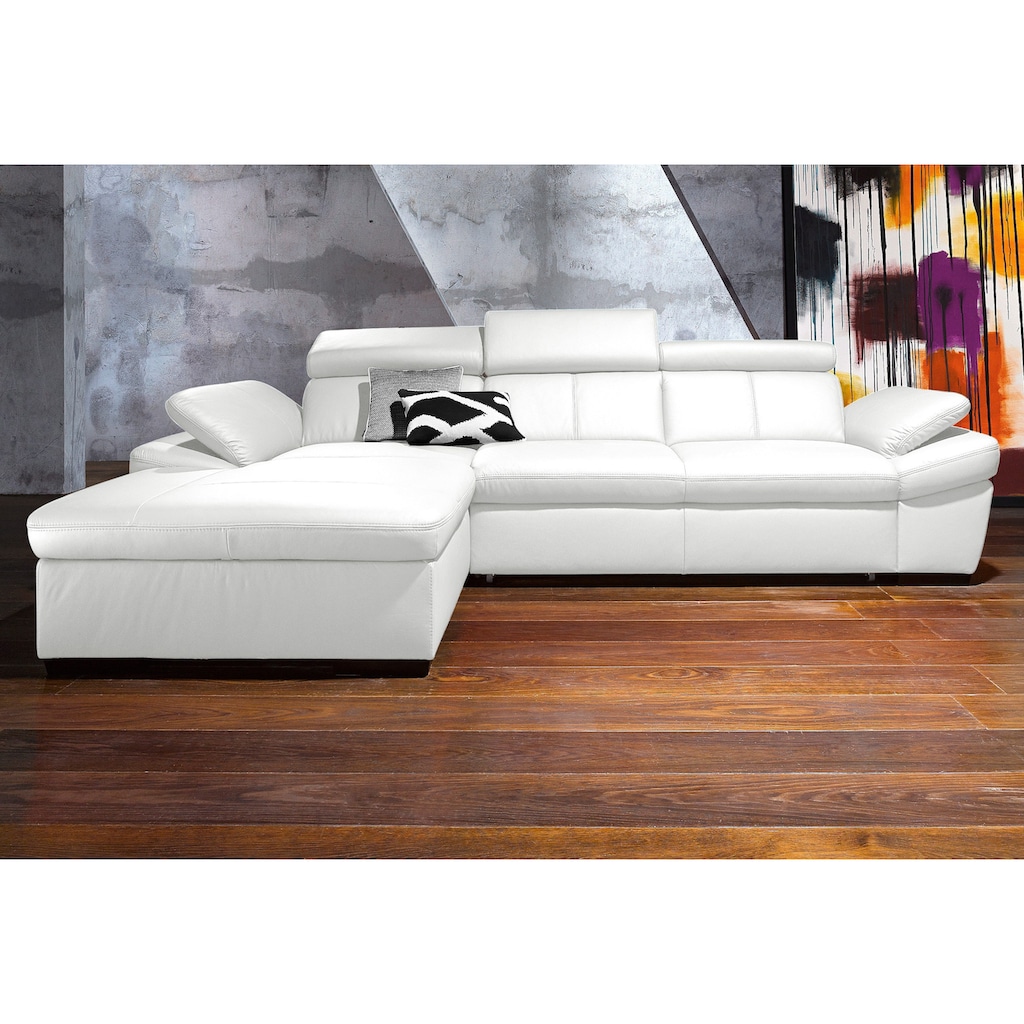 exxpo - sofa fashion Ecksofa »Salerno, L-Form«